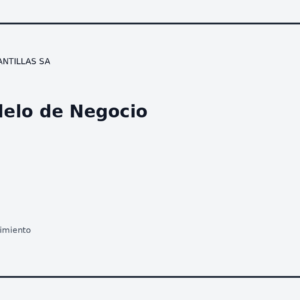Modelo de Negocio